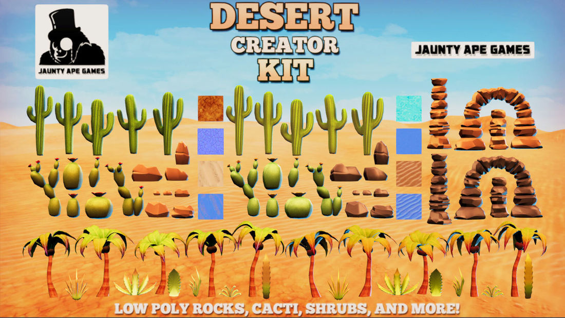 Jaunty Ape Games - Desert Creator Kit