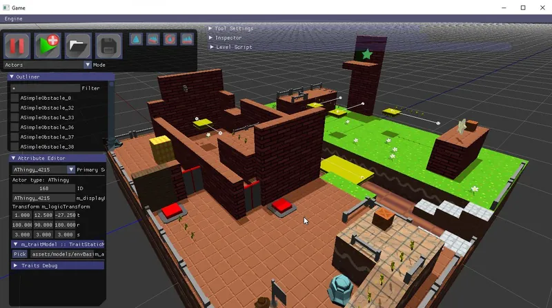 Video about my Game Engine + Game