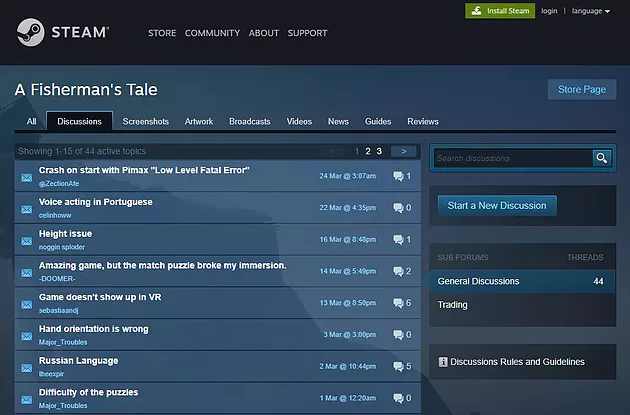 Steam's communities can be a good place to research similar games