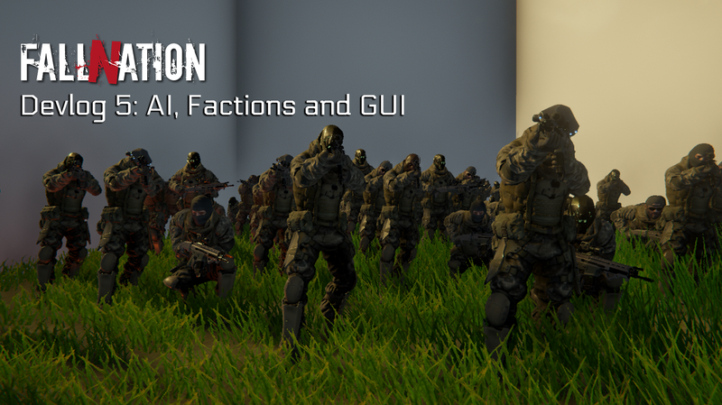 [DevLog 5]: Soldiers Stress Test, Factions Emblems and GUI
