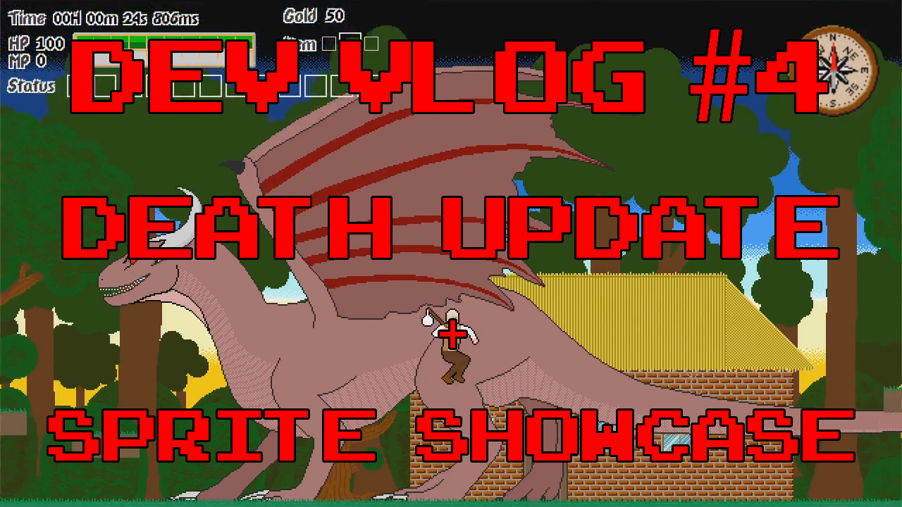 Legends of Mythology Dev Vlog #4 Death Update + Sprite Showcase