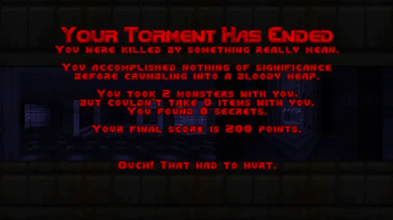 GameDev - Doom Challenge - D.O.A