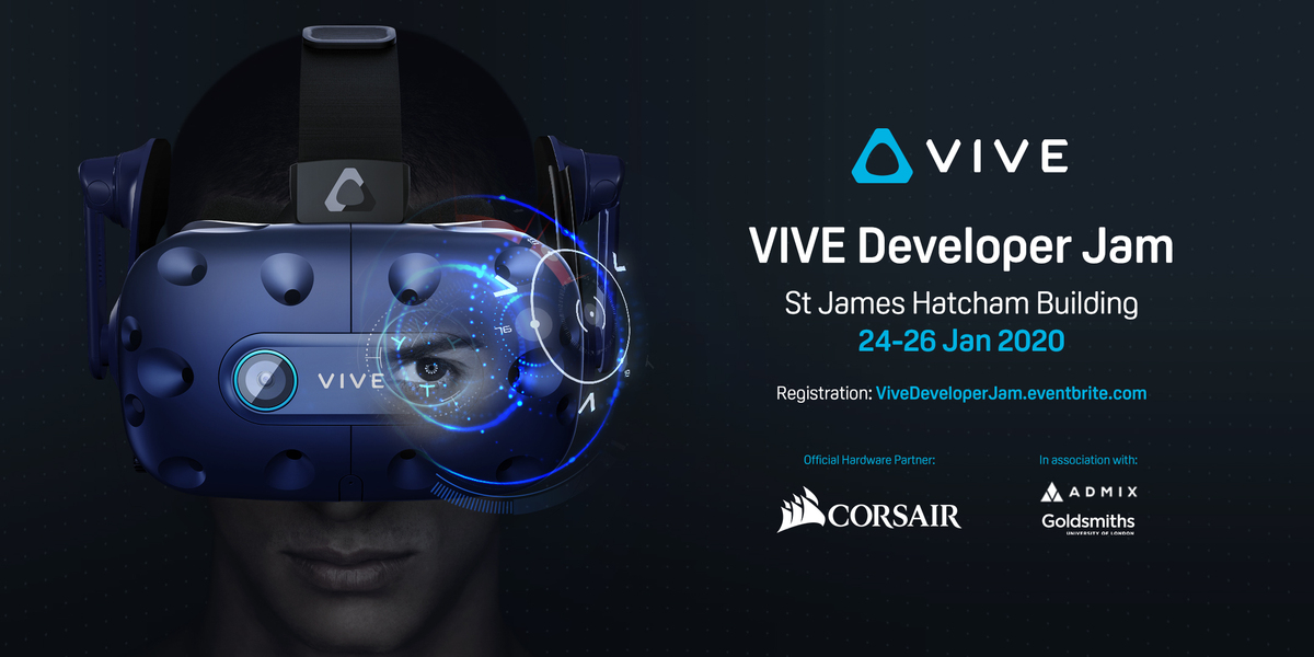 Three-Day HTC Vive Developer Jam Taking Place in January Looking to Create Next-Gen XR Applications
