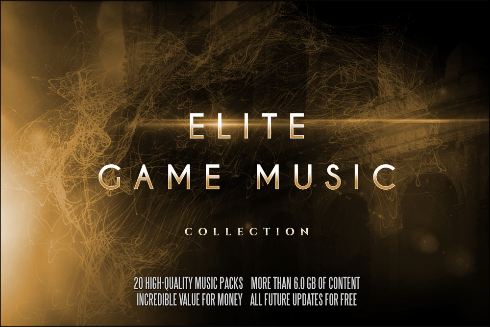 Elite Game Music Collection released on the Unity Asset Store!
