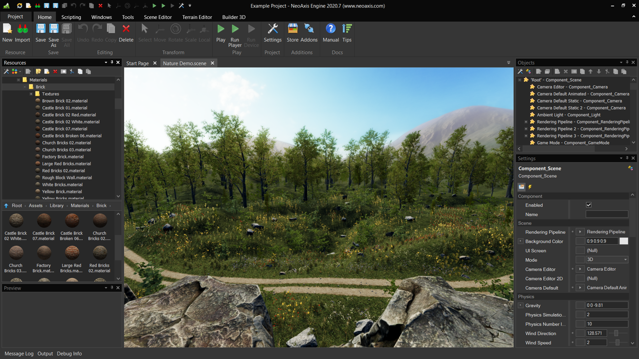 NeoAxis Game Engine 2020.7 Released