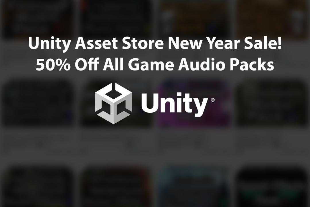 [50% Off] Game Audio Sale - Unity Asset Store