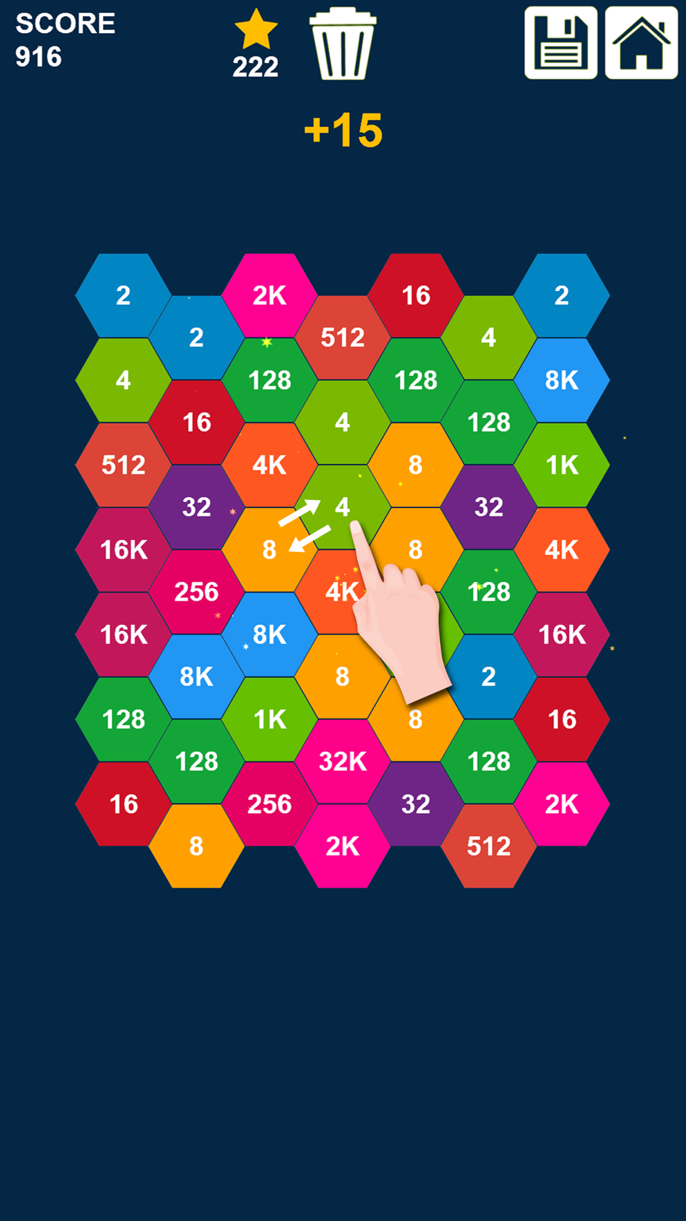 Power Puzzle: Merge Numbers - Jogue no Jogos123