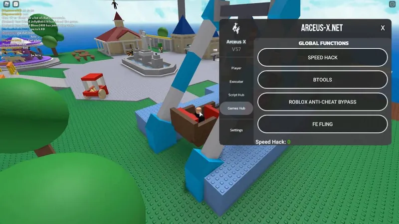 Arceus X Mod Menu