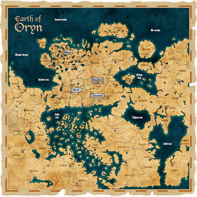 Earth of Oryn - Fantasy city/kingdom builder with strategy and a deep lore.