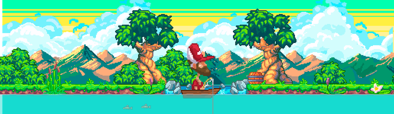 Pixel Fishing - android game