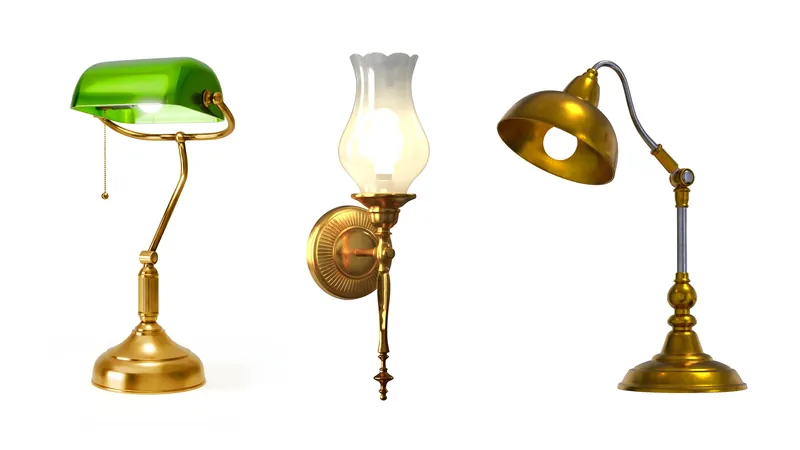 Lamp 3D Model Set