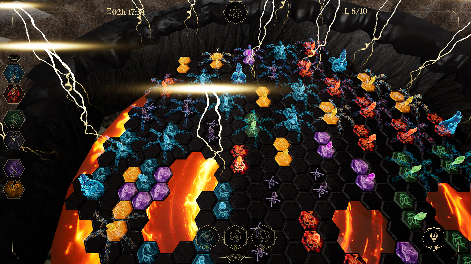 Elemental powers reshape the Chaos field. 2