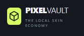 Pixel Vault, a fictional CS-style skin economy
