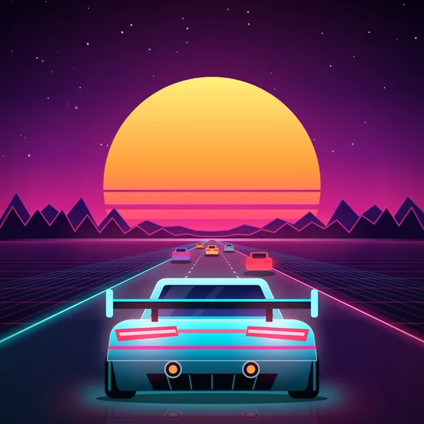 Neon highway