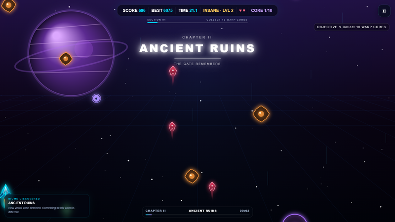 Void Runner new UI