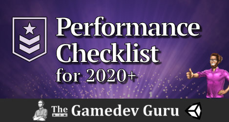 Checklist for a Top-Performing Game in 2020+
