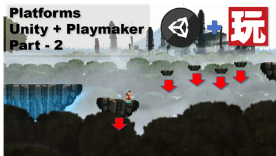 2D Platformer with Unity and Playmaker - Falling Platforms with Respawn