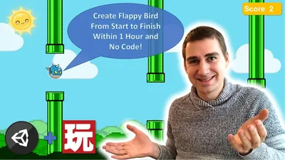 Create Flappy Bird Within an Hour - No Coding Needed! (Unity + Playmaker)