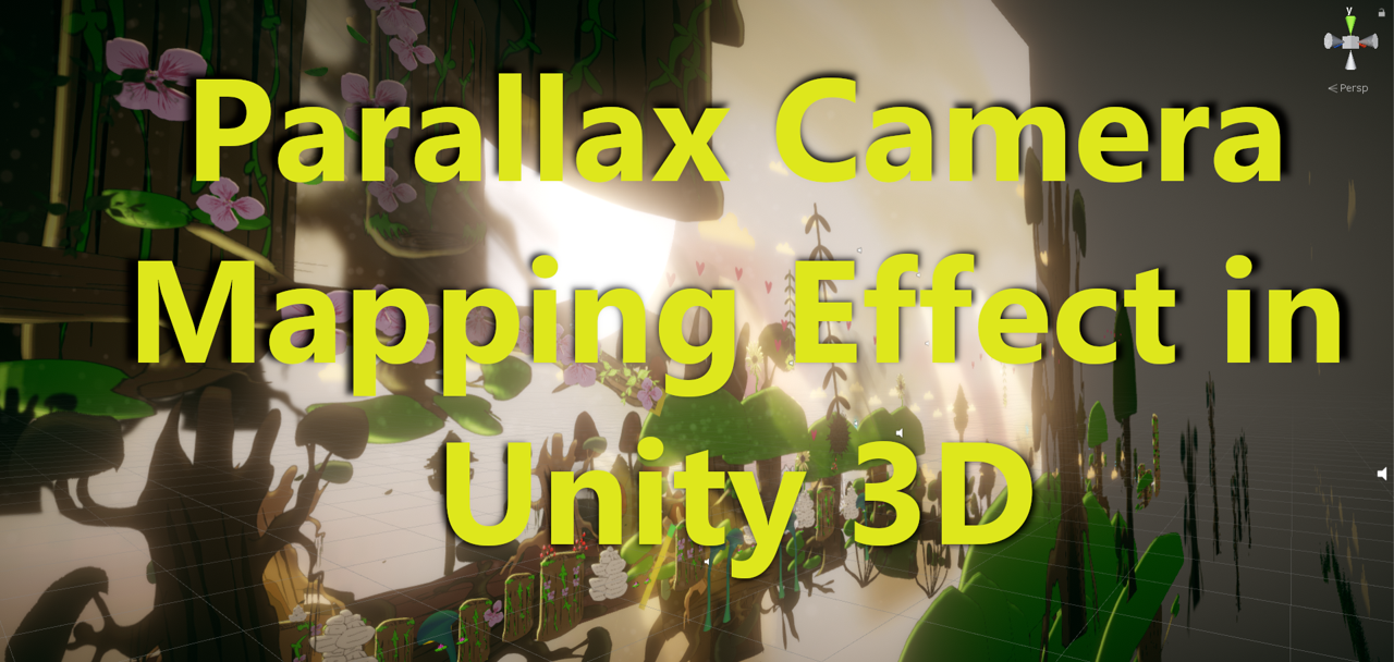 Parallax camera mapping effect in Unity 3D