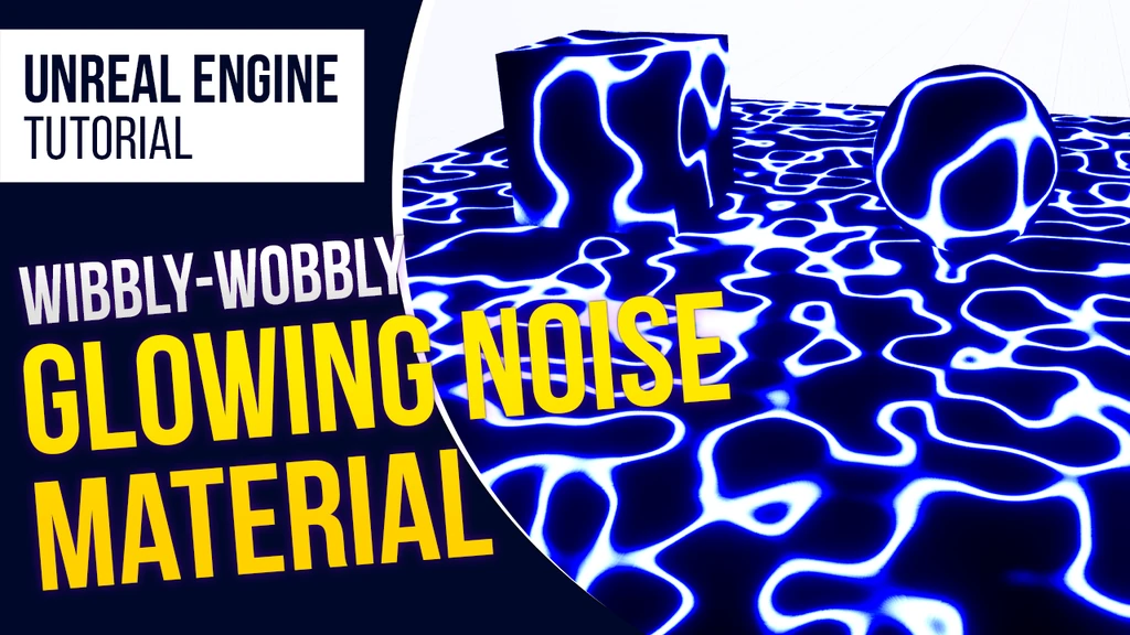 [Free Tutorial] How to create Glow Noise Material l Unreal Engine 4.26 #corebgames #UE4 #glow #noise