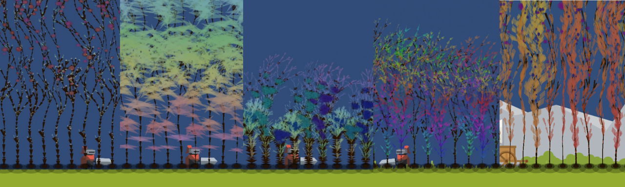Generating Optimized 2D Art in Unity: Procedural Generation for Stylized and Optimized 2D Foliage